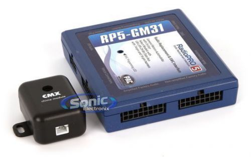 Pac rp5-gm31 radio replacement interface for select gm vehicles
