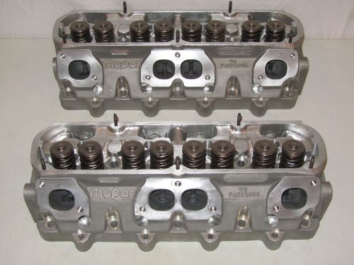 Mopar w-8 aluminum cylinder heads dodge drag race car hot street rod nhra