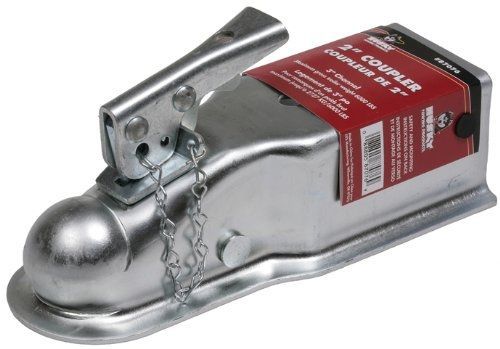 Husky 87076 2" ball 3" width 6,000 lbs. straight coupler with chain