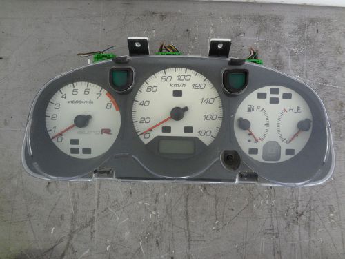 Jdm honda accord 98-02 cl1 euro r gauge cluster speedometer h22a red top cl1