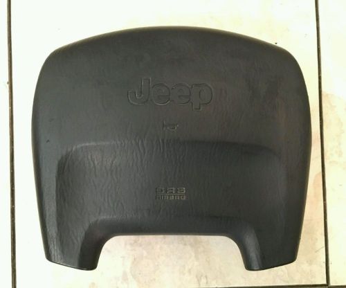 2003-2006 jeep wrangler tj lj drivers side air bag charcoal grey oem