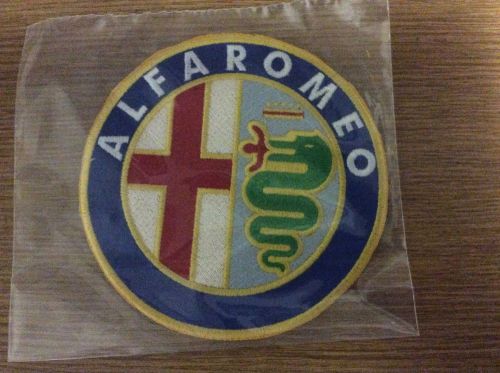 Alfa romeo 5" sew on logo patch