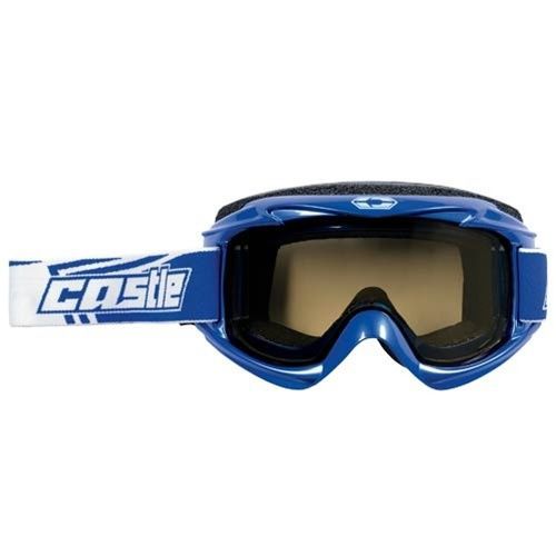 2013 castle launch snowmobile goggles - blue