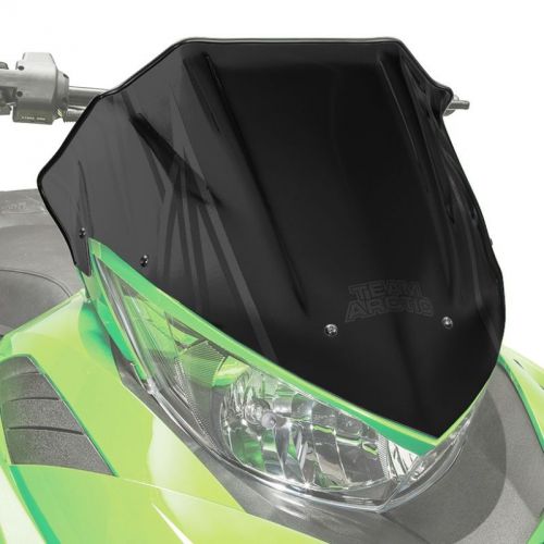 Arctic cat low windshield - black - 2012-2017 zr f xf m 6000 8000 - 7639-364