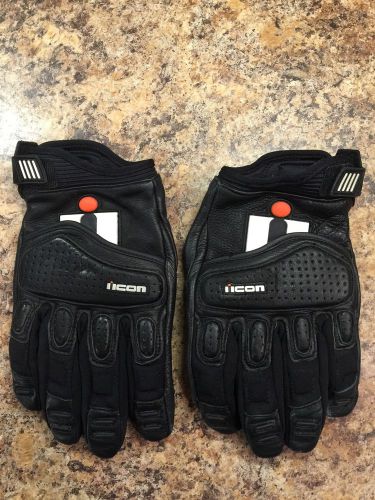 Men's icon motorcycle gloves