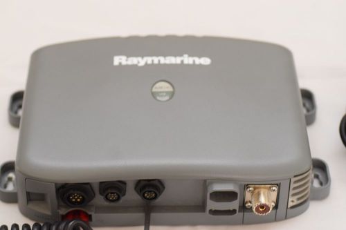 Raymarine ray240 vhfcontrol unit, remote speaker and handset