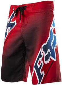Fox racing elecore youth boys boardshorts flame red