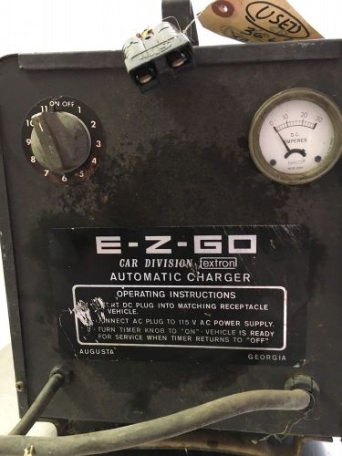 Ezgo 36 volt golf cart automatic textron charger