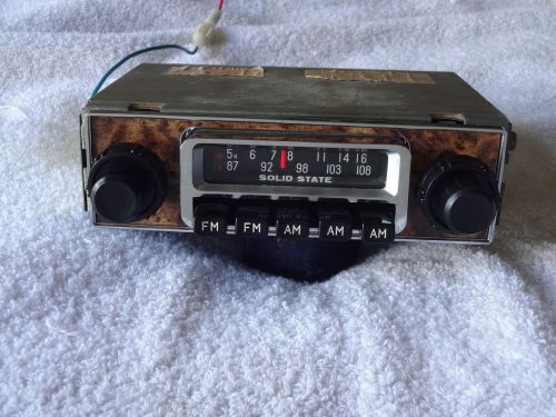 Ar solid state  audiovox am/fm radio japan alfa romeo fiat mg austin jaguar