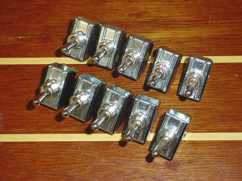 10 qty of boat~rv~marine toggle switch~2 position~on-off~4 terminal~heavy duty