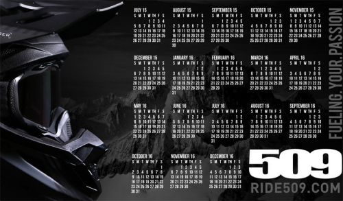 509 2016 magnet calendar
