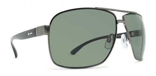 Dot dash logique metal shop sunglasses charcoal/grey chrome