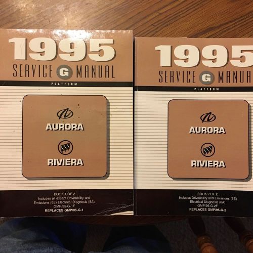 Purchase 1995 Buick Riviera Service Manual in Yorkville, Illinois