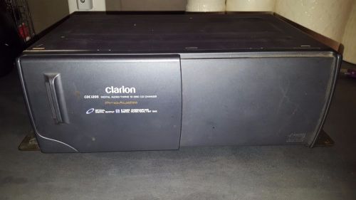 Clariion pro audio 12 disc cdchanger cdc 1205 untested, as-is