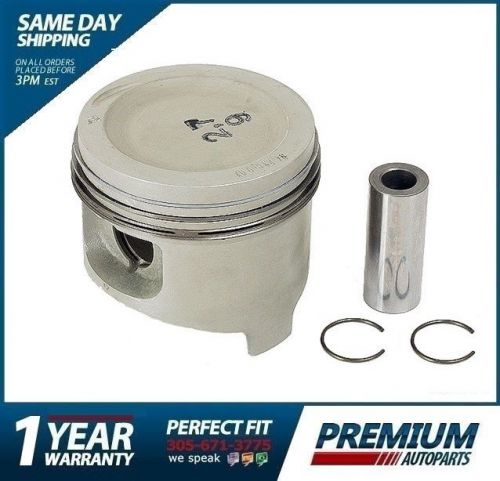 1 engine piston w/rings mahle 082 34 00 fits bmw 325 325e 325es 528e