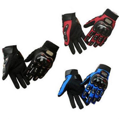 Motorcycle gloves full motorbike motocross racing protective enduro new fingers