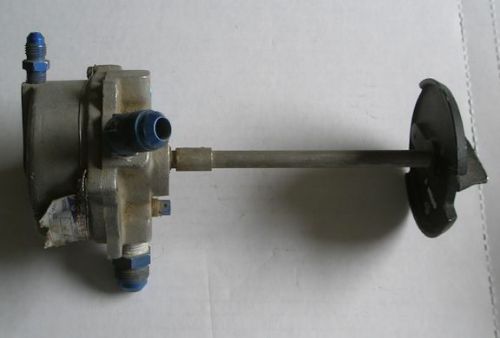 Aircraft fuel selector valve with drain gerdes products model a-400-1