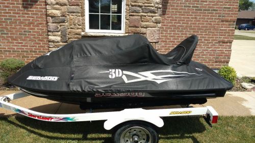 Sea doo oem 3d cover black &amp; red used in nice condition