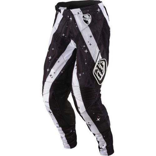 White/black sz 36 troy lee designs se air phantom vented pants motocross pant