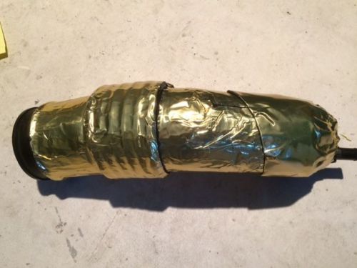 00 isuzu rodeo air tube (resonator) heat protected actual image