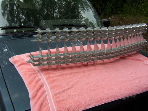 1959 cadillac great original front grille, cleaned reassembled.