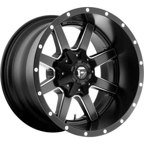 20x14 black fuel maverick 6x135 &amp; 6x5.5 -76 wheels trail grappler 38 tires