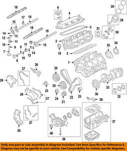Mitsubishi oem 10-15 outlander-engine valve cover 1035b241