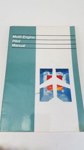 Jeppesen Multi Engine Pilot Manual 1989, US $13.49, image 1
