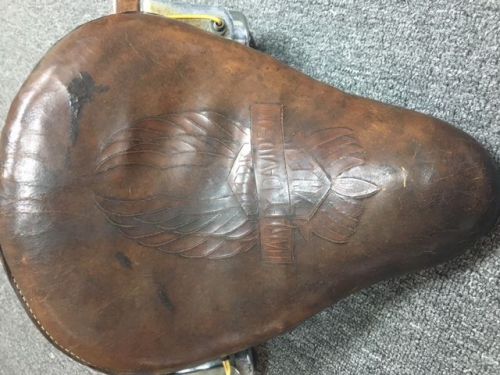 Harley davidson seat, bobber, vintage, antique