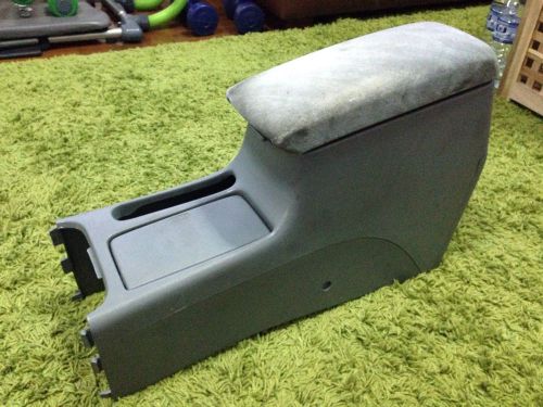 Jdm 94-97 honda accord ex lx dx - center console arm rest cup holder - rear ash