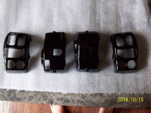 Harley switch housings-street glide-road glide-ultra-gloss black -2014-2016 tour
