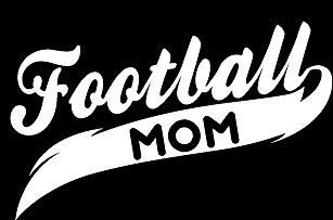Football mom white vinyl car/laptop/window/ decal-x7-gw6e-2ifb