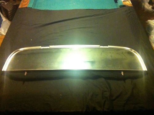 1968-72 corvette removable rear window oem (back glass and frame)