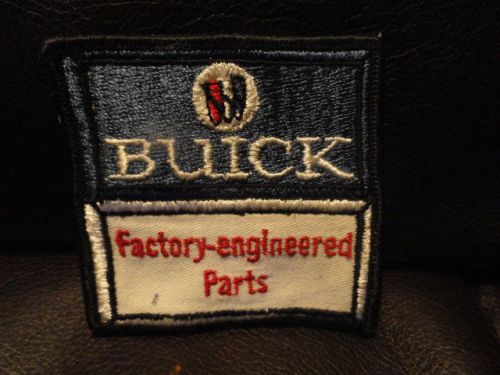 Buick factory engineered parts patch - vintage - new - original - auto - gm