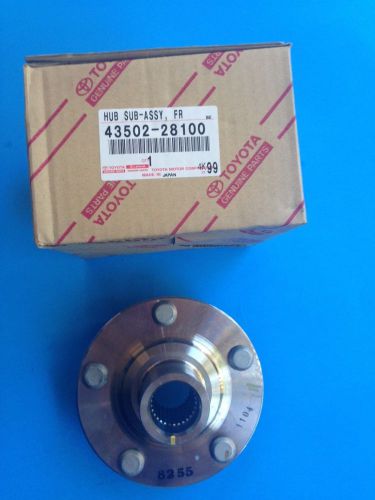 Brand new - toyota/lexus hub sub-assy, front axle part# 43502-28100
