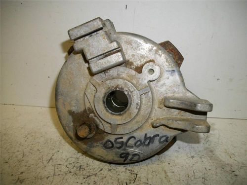 05 alpha sport cobra 90 front right wheel hub w / brake plate qx