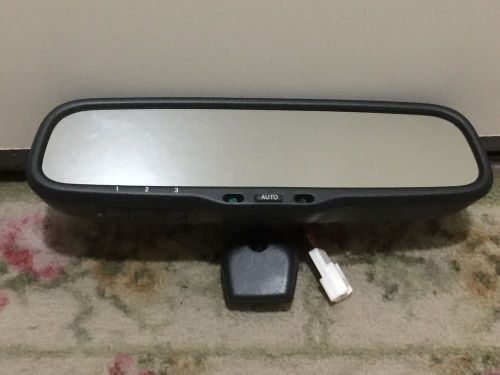 Factory oem 06 07 08 09 lexus is250 is350 auto dim rear mirror compass homelink