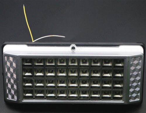 White 36 led car vehicle dome roof ceiling interior light lamp dc 12v silver