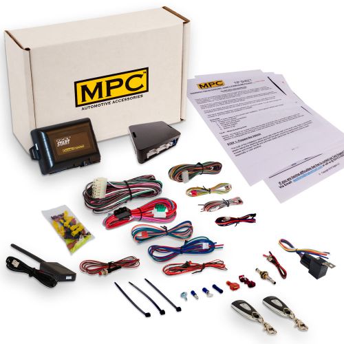 Complete 1-button remote start kit for select toyota h key vehicles [2014-2016]