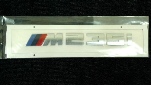 Bmw m235i logo badge emblem decal