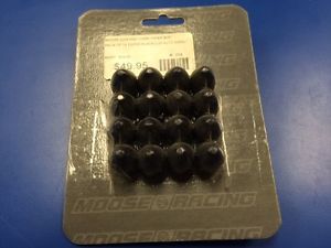 Moose 0223-0007 10mm 10x1.25 taper black yamaha rhino 450 660 700 lug nuts nut