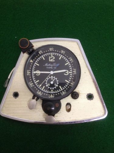Beechcraft yoke mount mathey-tissot type 12 chronograph with grimes post light!