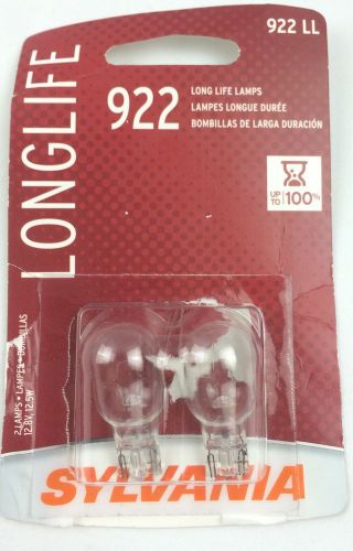 Center high mount stop light bulb-long life blister pack twin sylvania 922ll.bp2