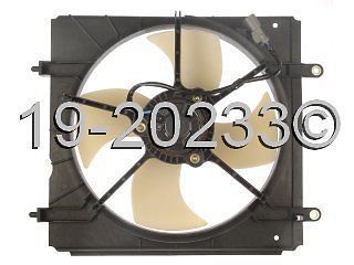 Brand new radiator or condenser cooling fan assembly fits honda accord