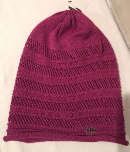 Authentic harley davidson women&#039;s hat knit beanie slouch, 97886-16vw
