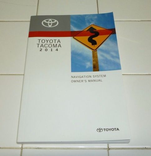 2014 toyota tacoma navigation system owners manual 14 guide