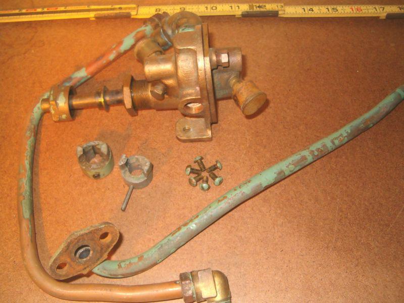 Marine correct craft  brass /bronze graymarine 1956 vintage raw water pump  