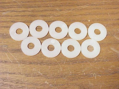 9 new plastic washers .985"-.345"-.068"  nascar nhra