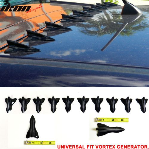 Mitsubishi vortex generator shark fin spoiler diffuser jet style 10 pcs pp