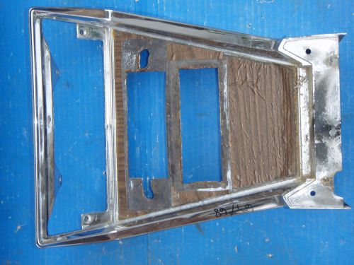 Pontiac grand prix catalina bonneville auto console floor shift chrome 67 68